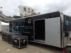 sports production truck