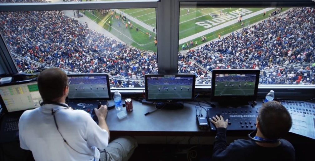 Inside the control room: turning NFL football into primetime television 