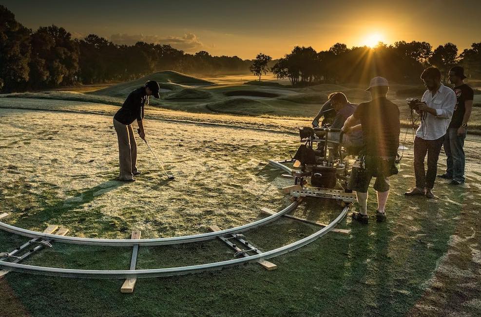 golf commercial behind the scenes