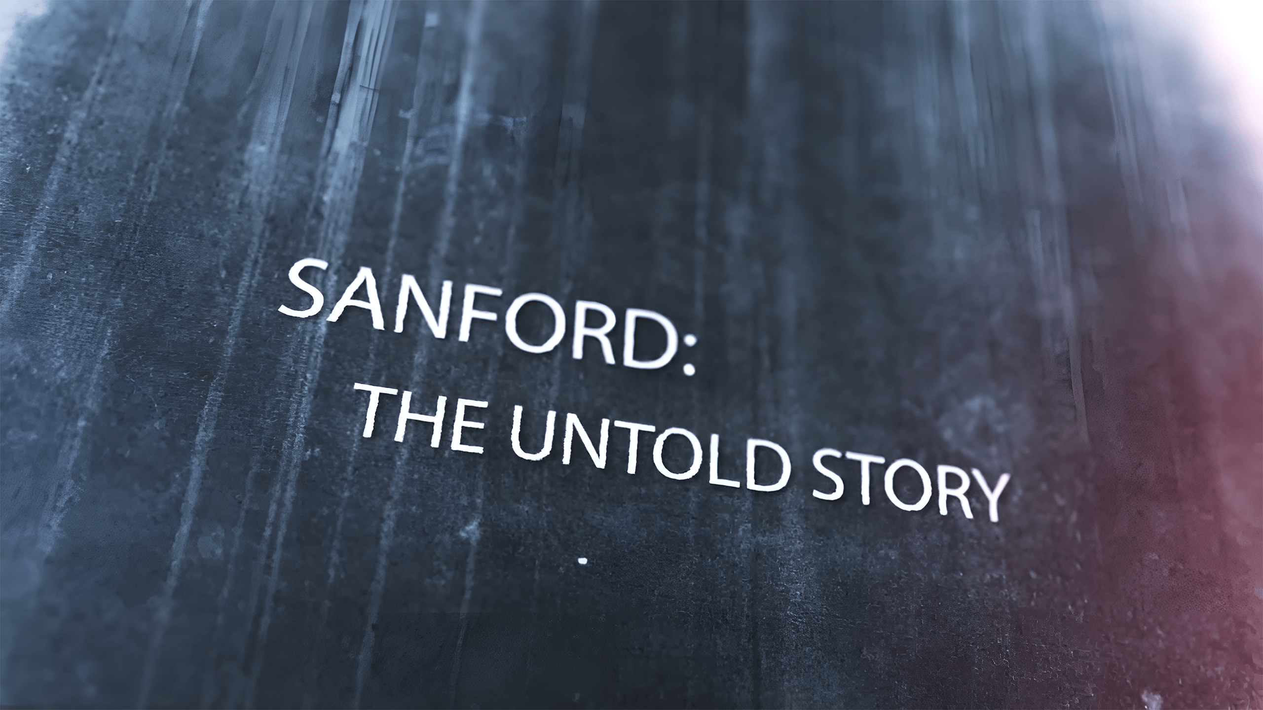 Creative video production work 8 Sanford: The Untold Story
