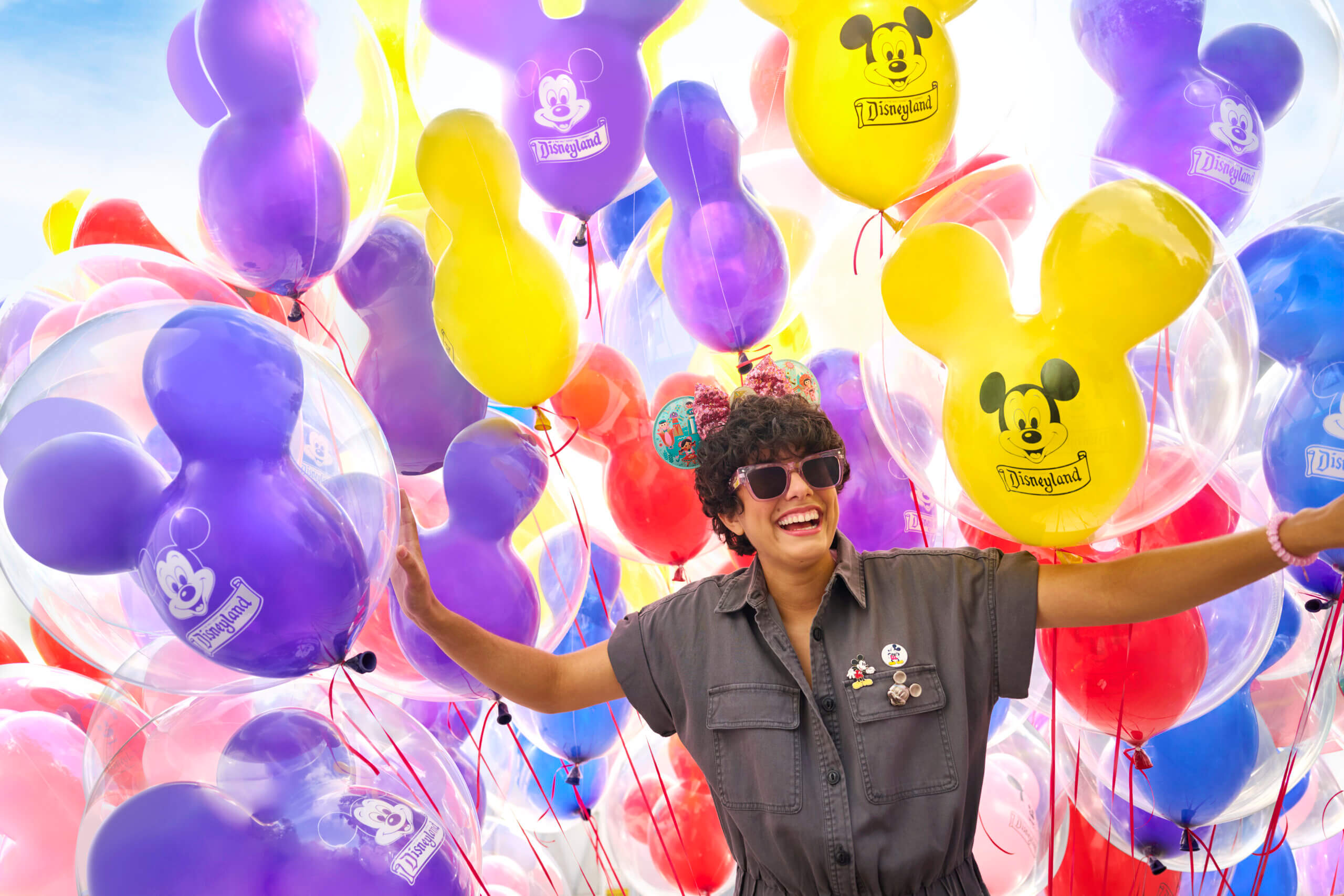 Commercial photography portfolio 3 Disney Visa Rewards Balloons