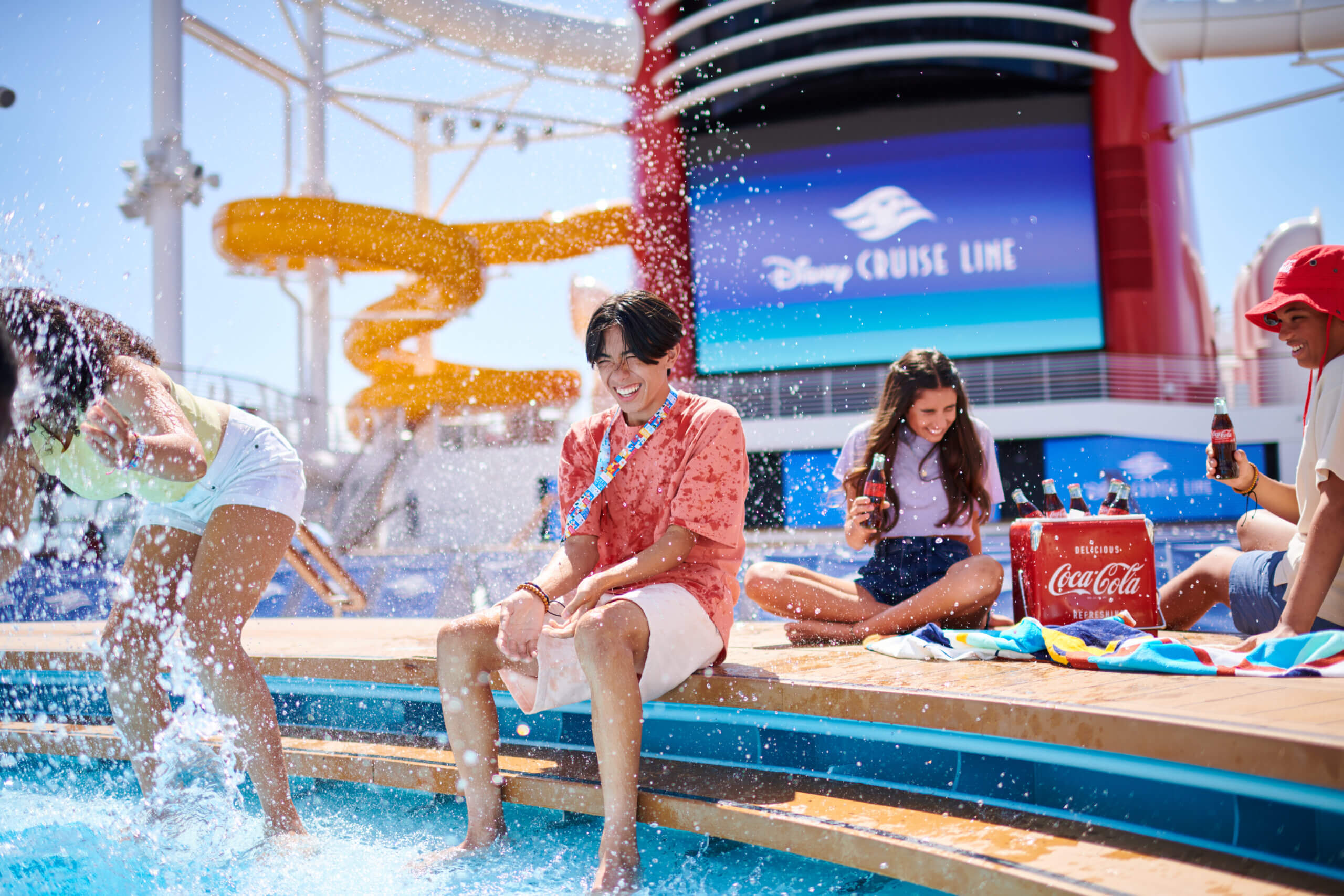 Commercial photography portfolio 69 Disney Cruise Line Coke Water 2
