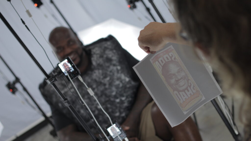 Shaq Stars in Augmented Reality Game Shoot at Skystorm 3 augmented reality game