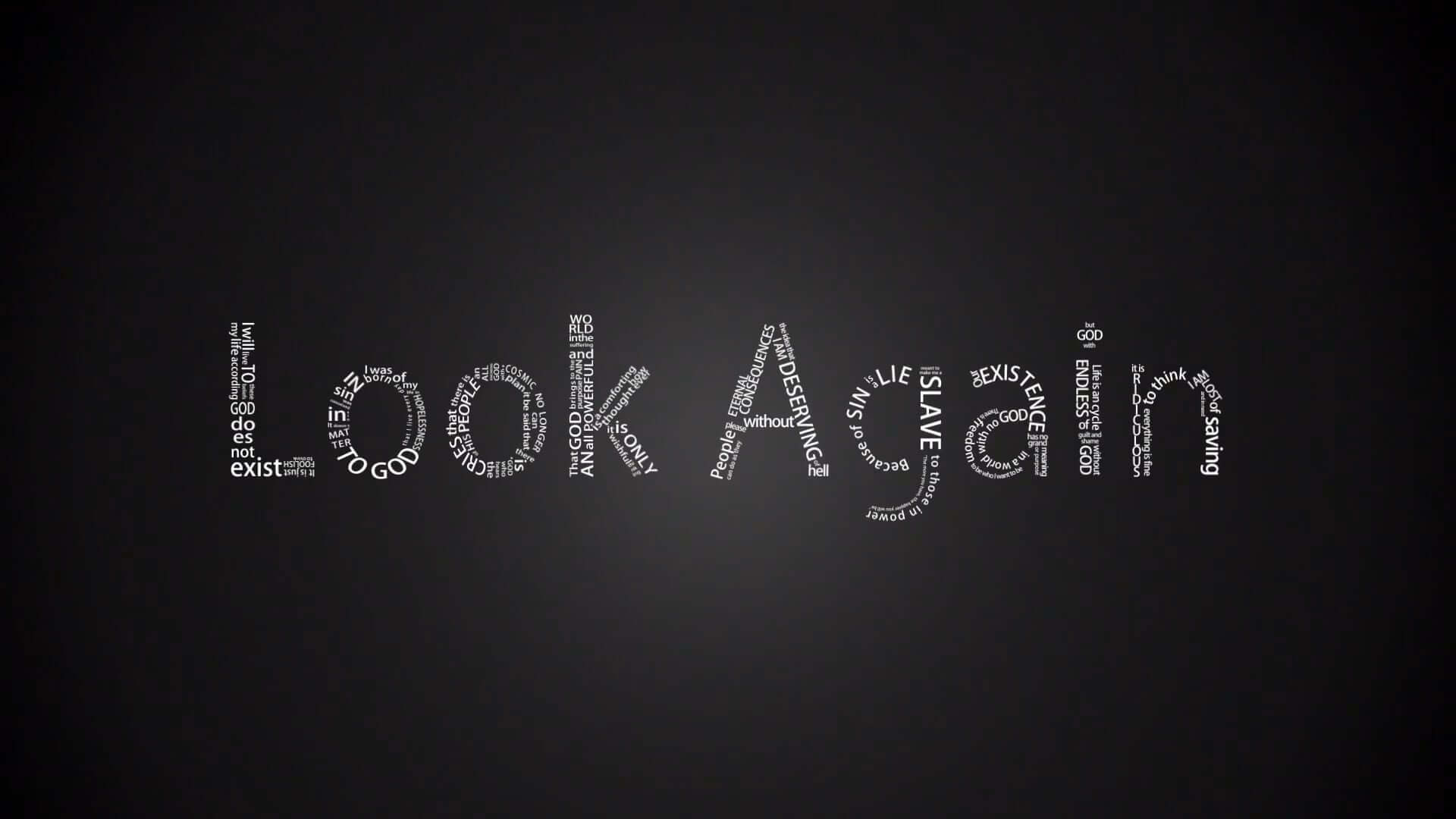 Creative video production work 3 Look Again