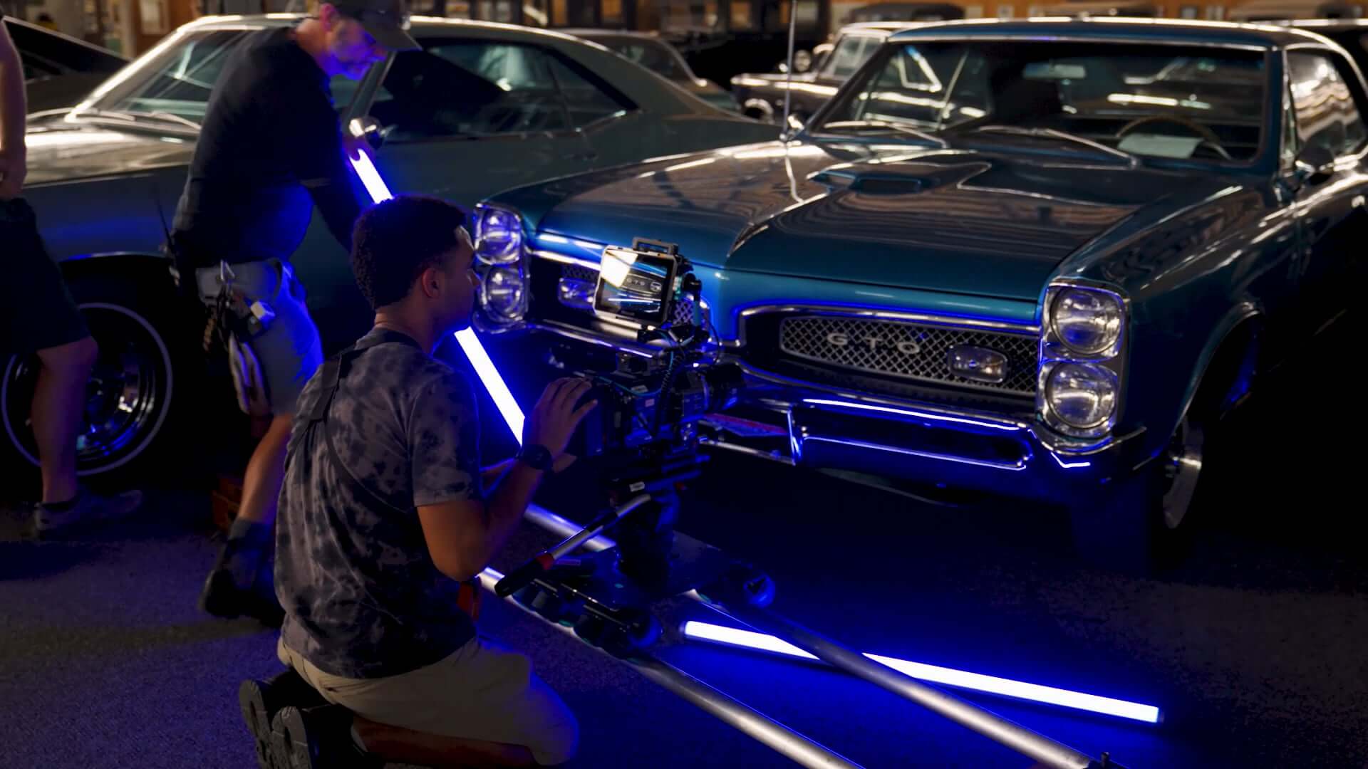 Creative video production work 8 Making of NPD Commercial