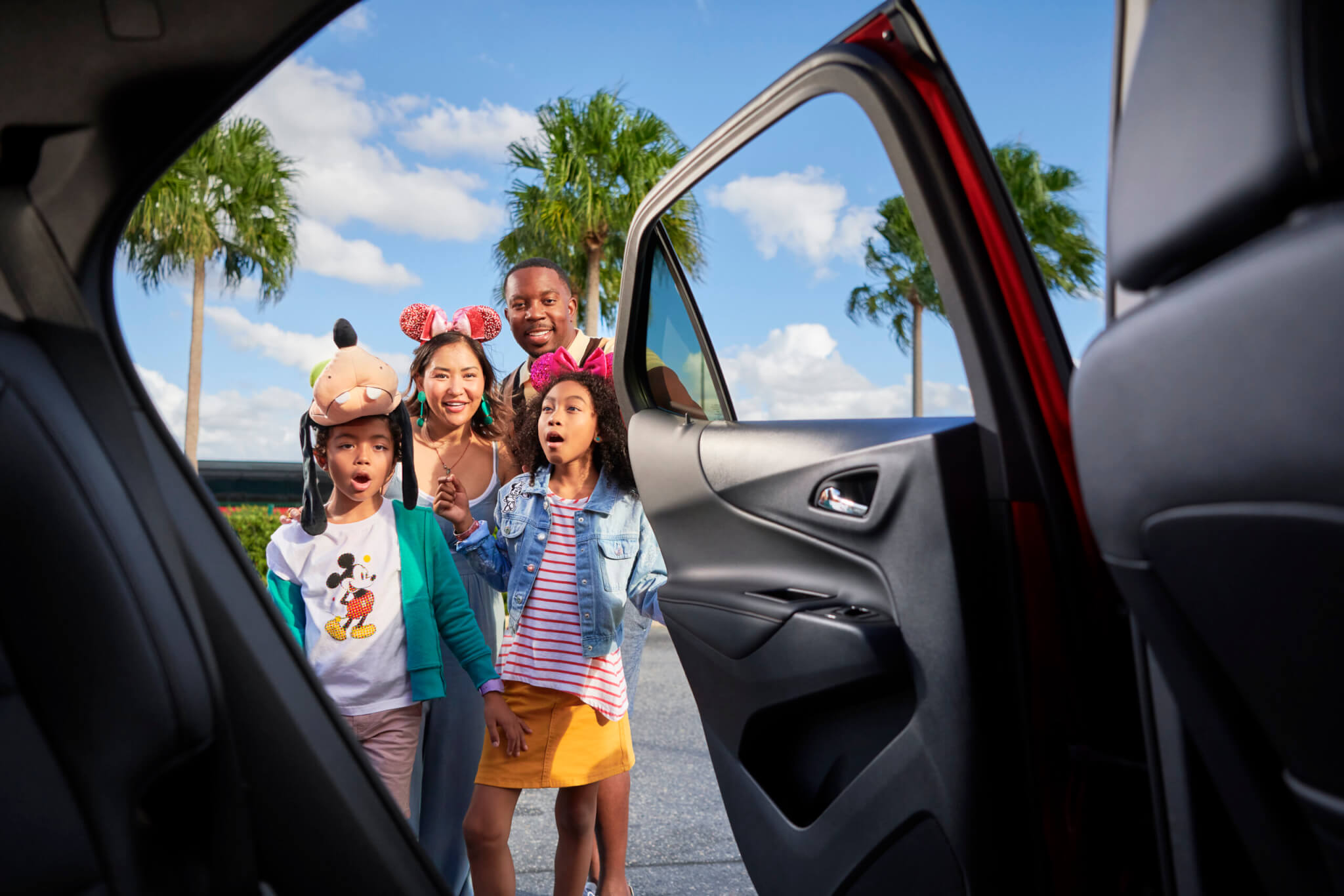 Commercial photography portfolio 1 Disney Lyft Backseat Wow