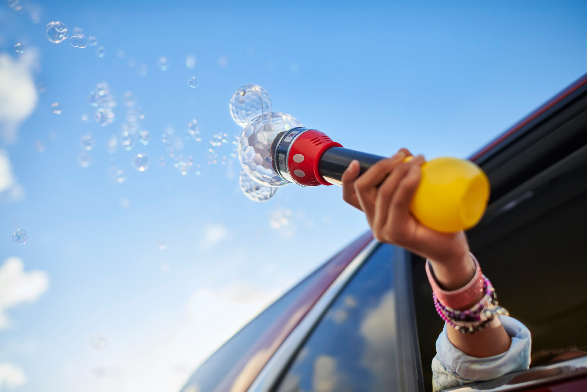 Commercial photography portfolio 15 Disney Lyft Bubble Wand